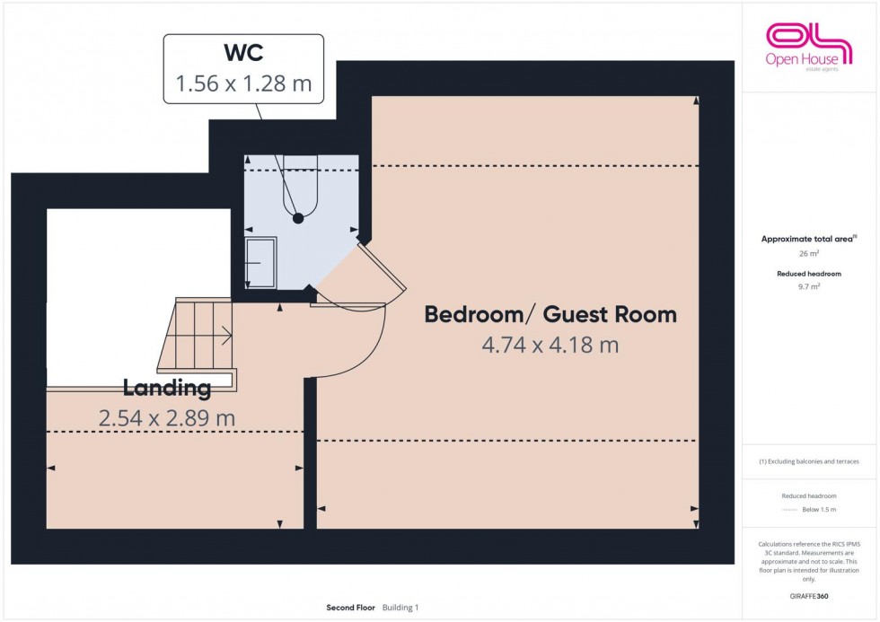 Floorplan for Brisbane Way, Cannock