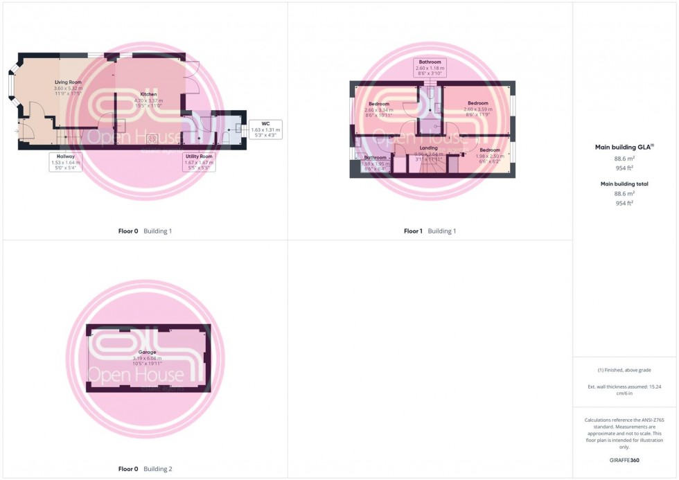 Floorplan for Drift Road, Castle Gresley, Swadlincote