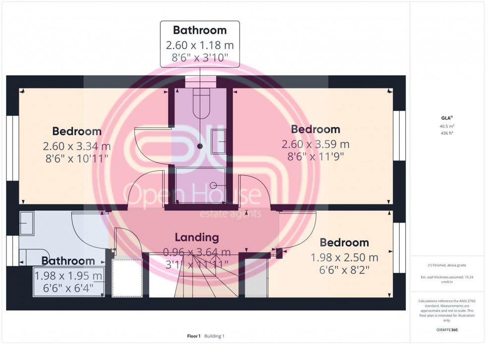 Floorplan for Drift Road, Castle Gresley, Swadlincote