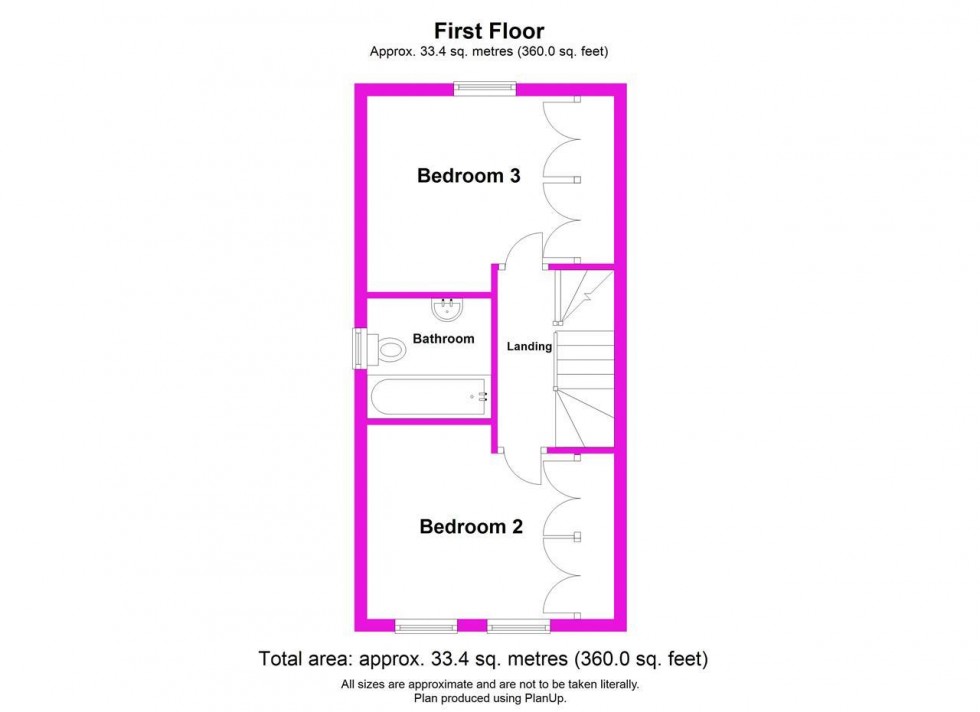 Floorplan for Gresham Drive,Newdale