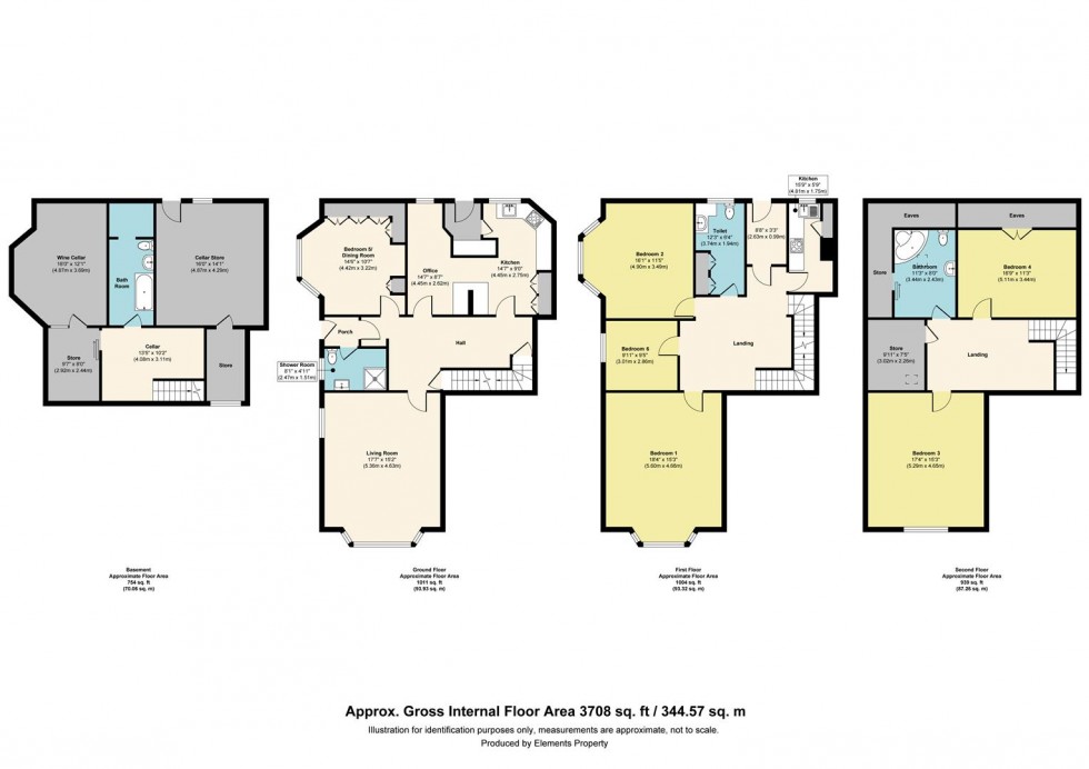 Floorplan for Park Drive, Huddersfield, HD1