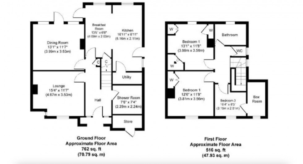 Floorplan for The Boulevard, Sutton Coldfield