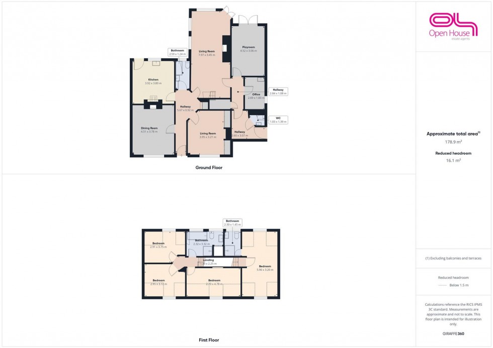 Floorplan for The Village, Walton, Stafford