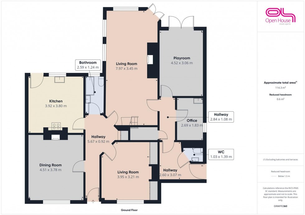 Floorplan for The Village, Walton, Stafford