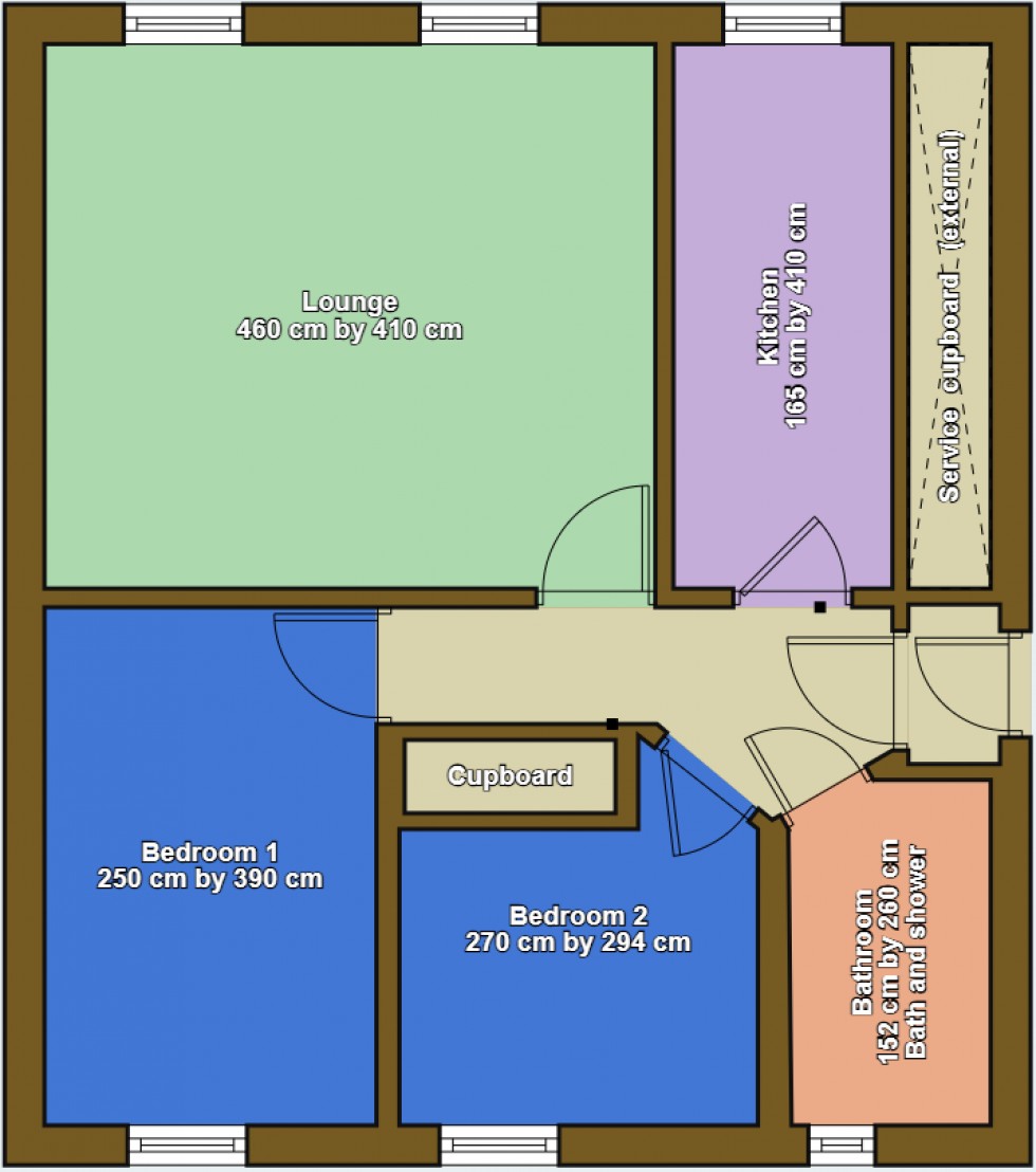 Floorplan for Elvaston Court, Grantham