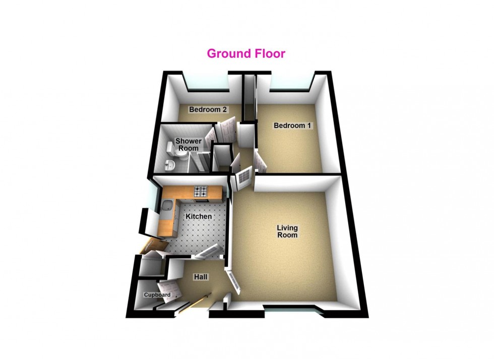Floorplan for Kennedy Close, Chester