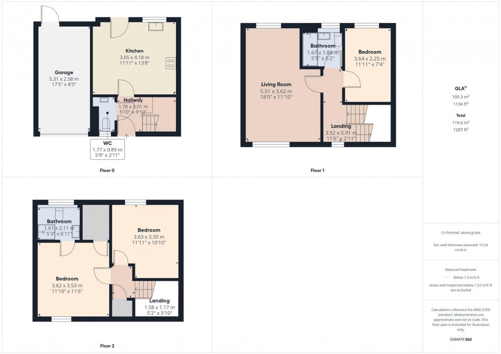 Floorplan for Black Eagle Court, Burton-on-Trent