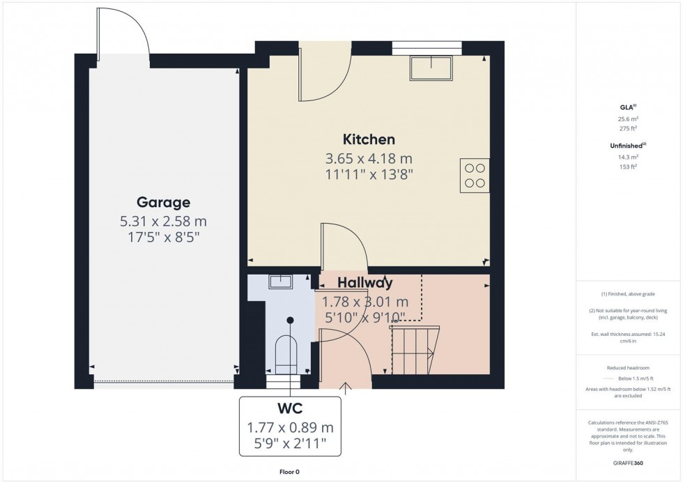 Floorplan for Black Eagle Court, Burton-on-Trent