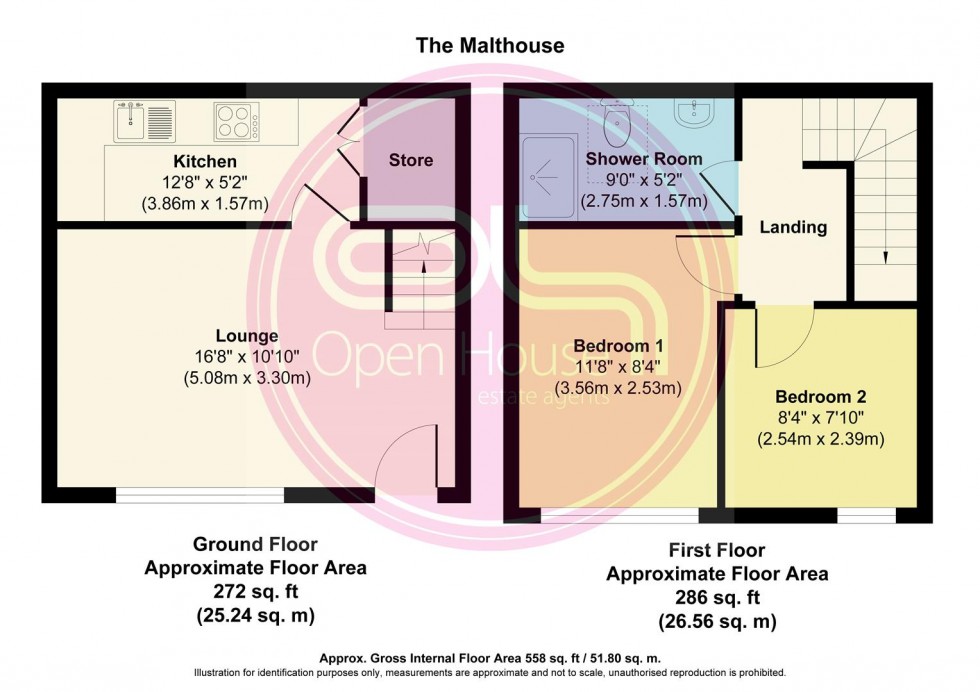 Floorplan for Horninglow Street, Burton-On-Trent