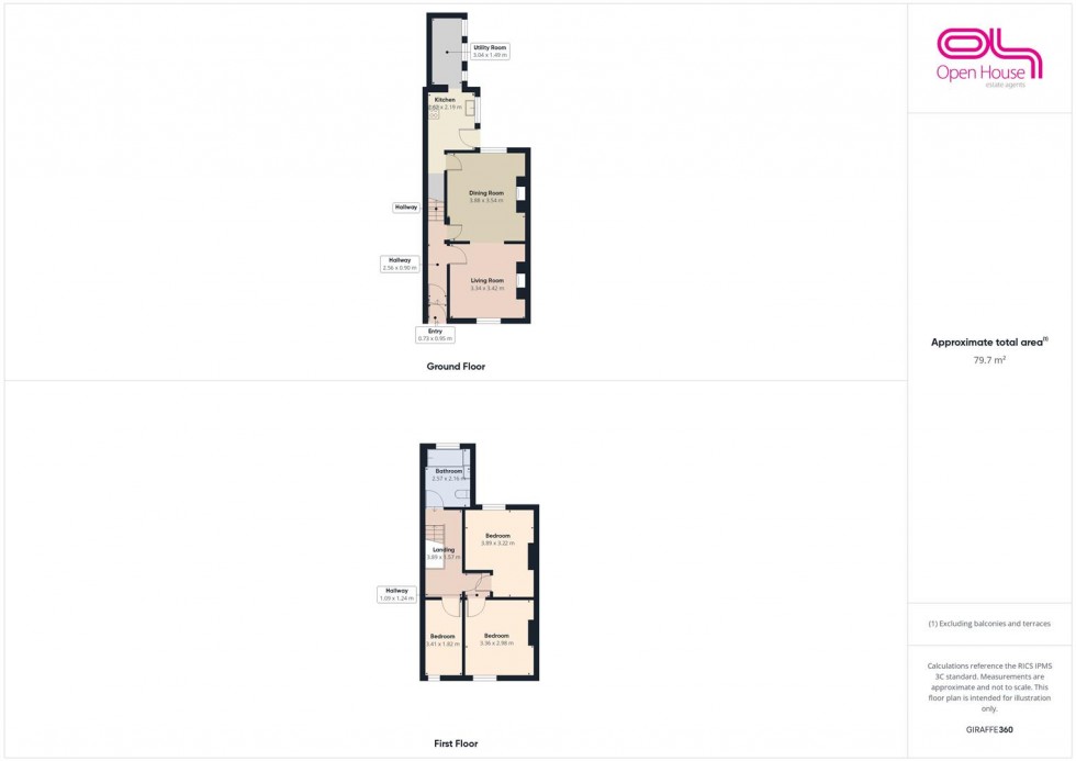 Floorplan for Rowley Grove, Stafford