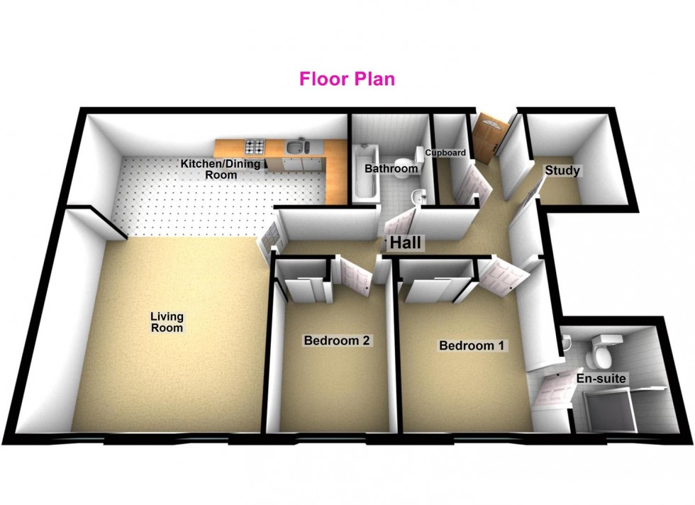 Floorplan for Seller Street, Chester