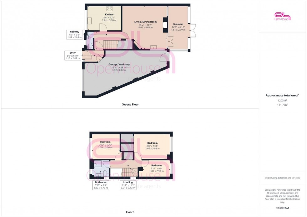 Floorplan for Mount Road, Newhaven