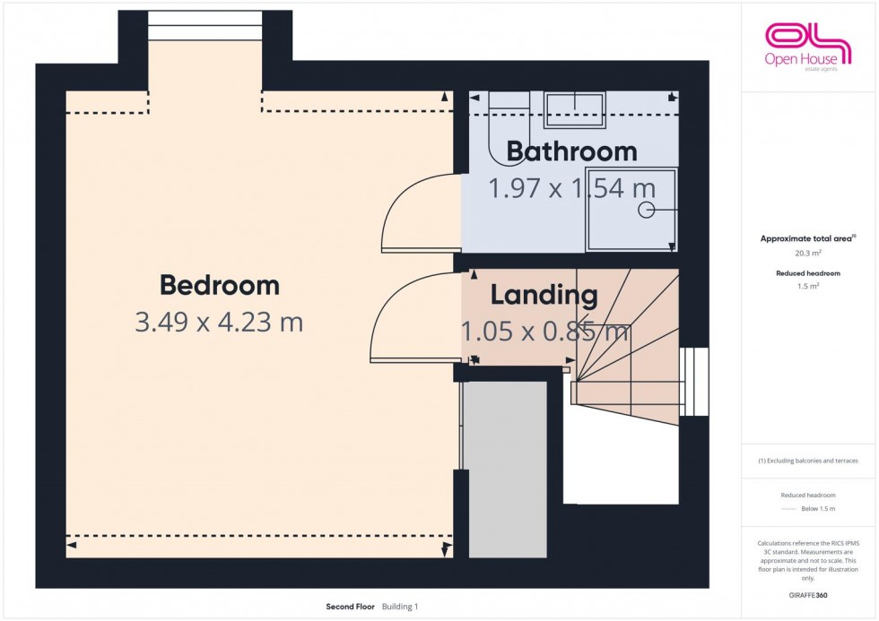 Floorplan for Winding House Drive, Hednesford, Cannock