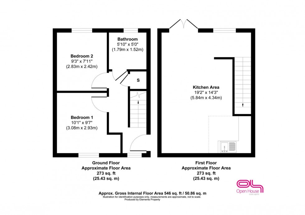 Floorplan for Heathlands Grange, Burton-On-Trent