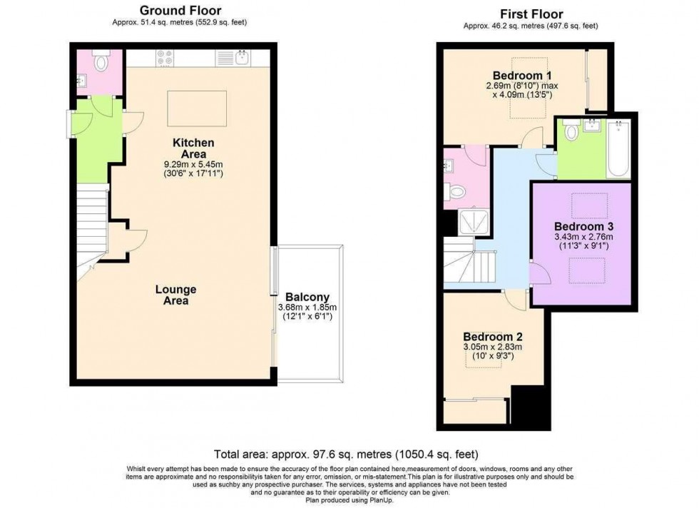 Floorplan for Horsham Gates Two,North Street,Horsham