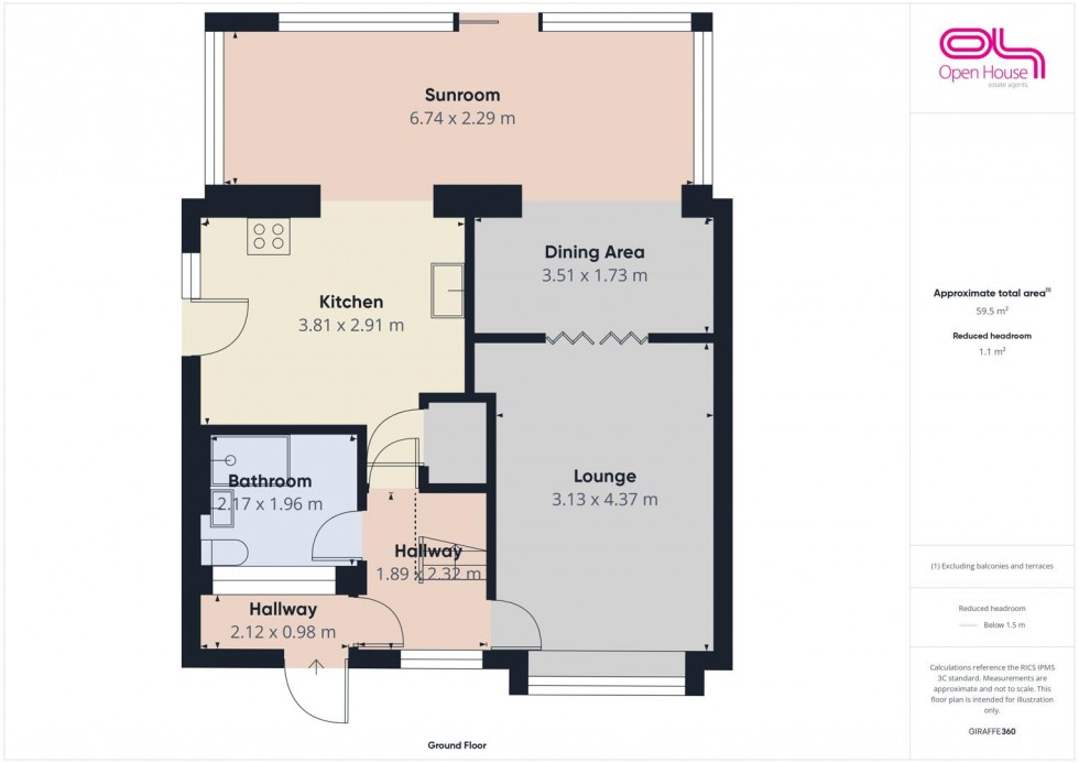 Floorplan for Silverthorn Way, Stafford