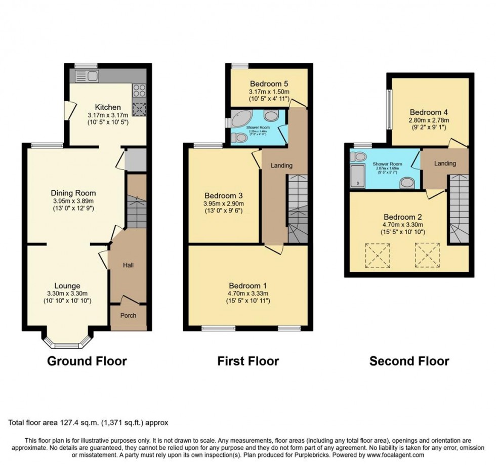 Floorplan for Lynwood Avenue, Manchester