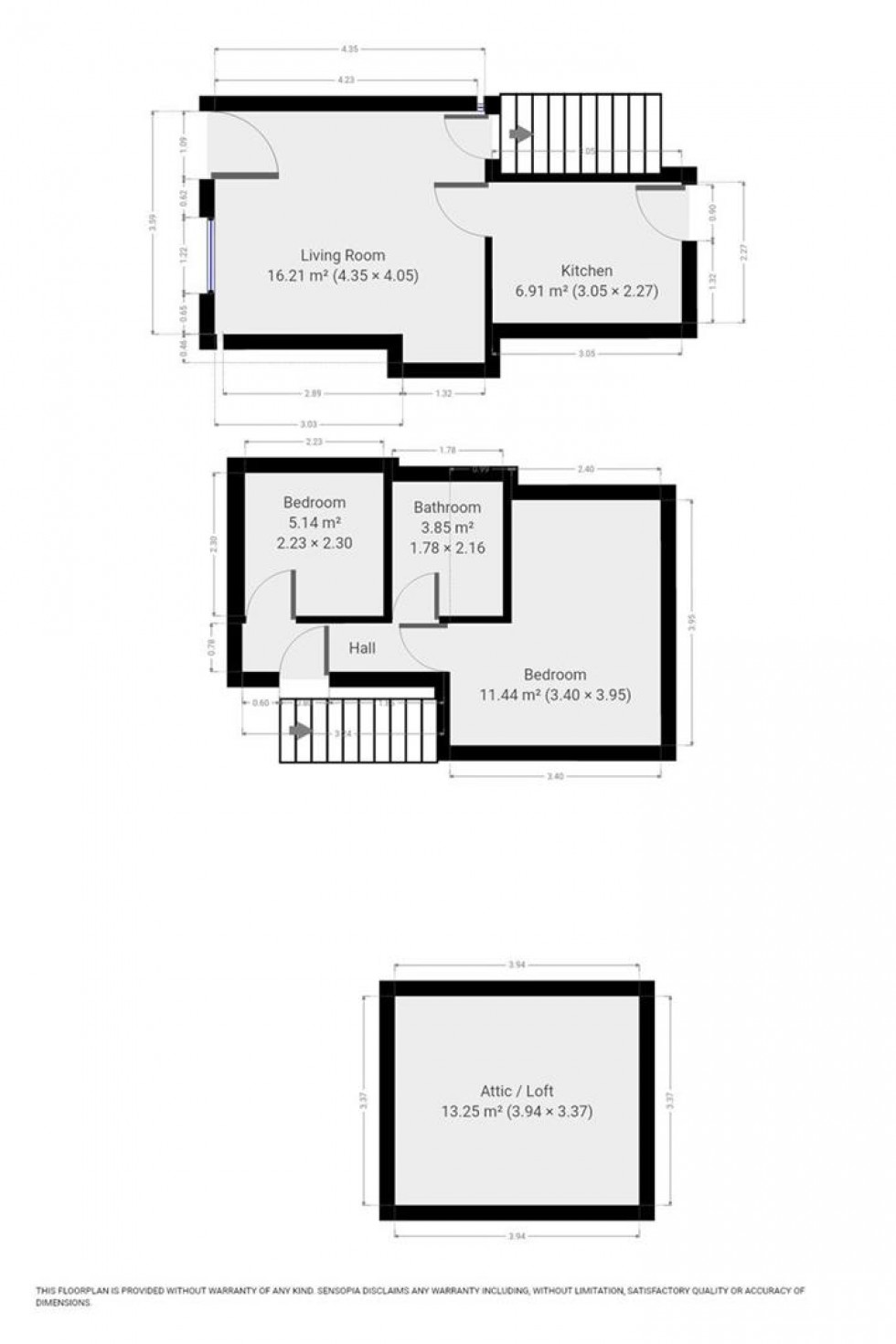 Floorplan for Rydal Street