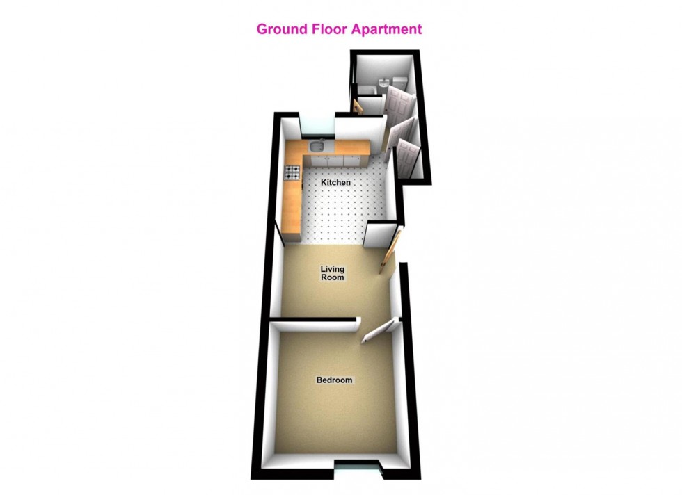 Floorplan for High Street, Llanfyllin
