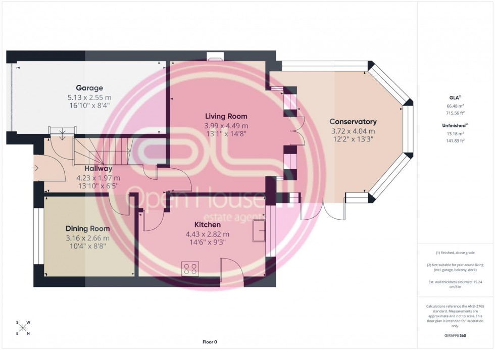 Floorplan for Occupation Road, Albert Village, Swadlincote