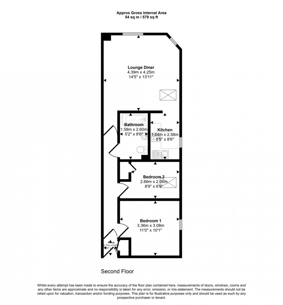 Floorplan for Hodge Road, Worsley, Manchester
