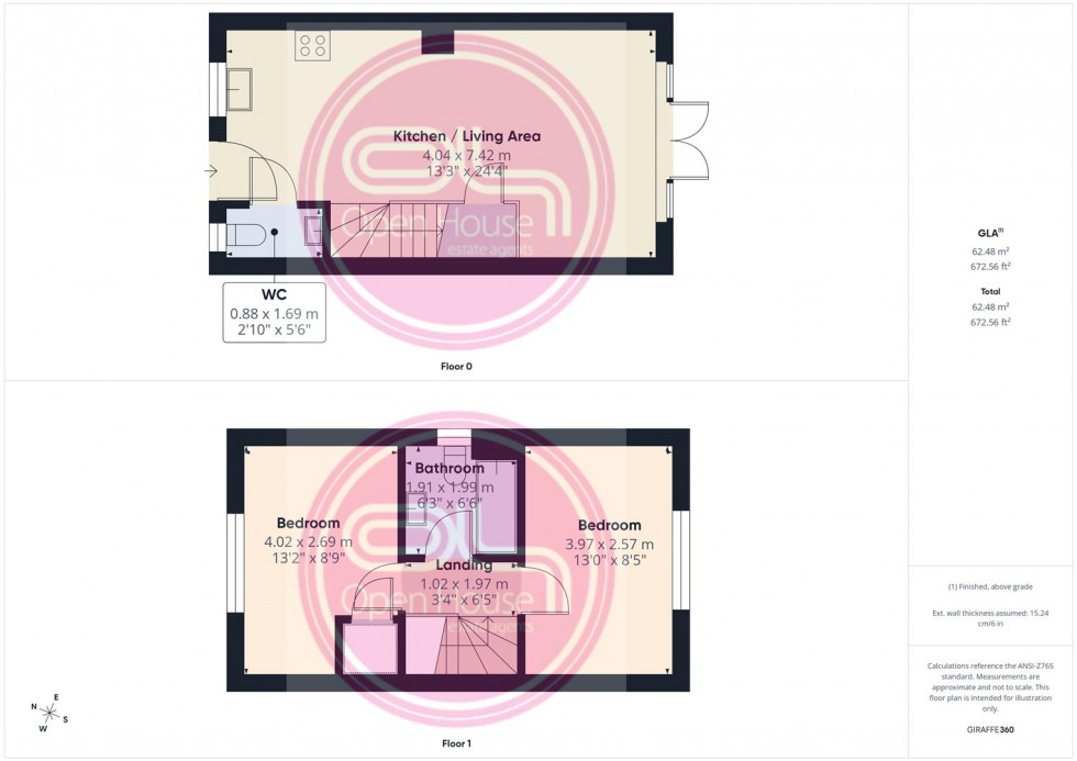 Floorplan for Thorneywood Road, Drakelow