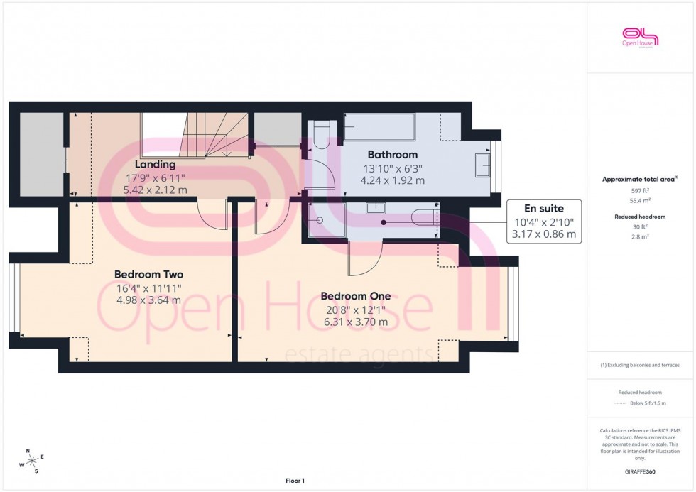 Floorplan for Dorothy Avenue, Peacehaven