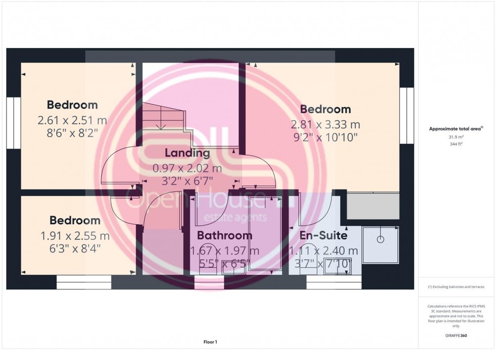 Floorplan for Oakway Drive, Woodville