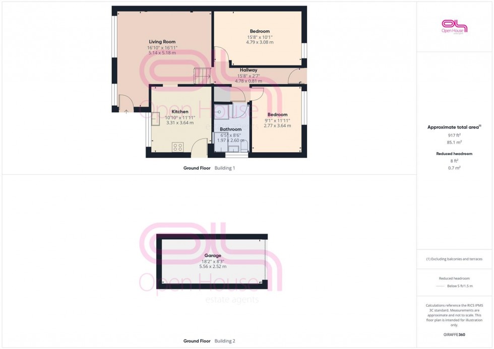 Floorplan for Metcalfe Avenue, Newhaven