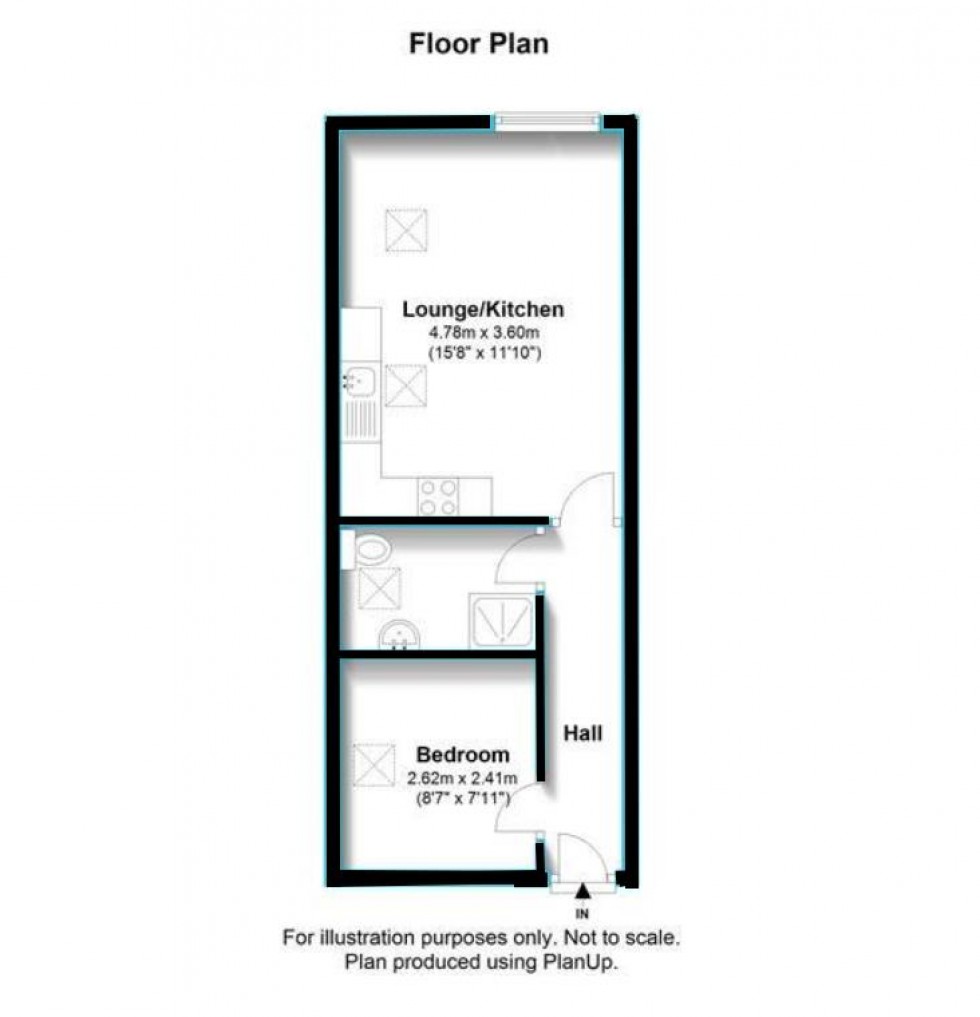 Floorplan for Clocktower Lofts, Selby Road, Leeds, LS15