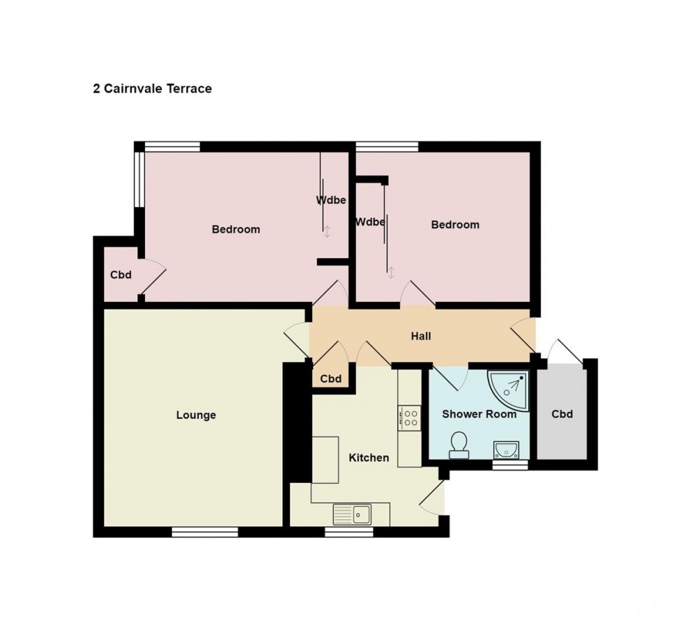 Floorplan for Cairnvale Terrace, Aberdeen