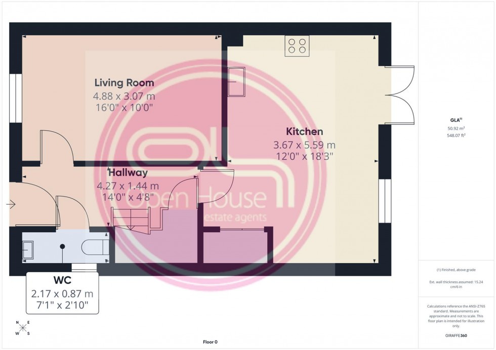 Floorplan for Galloway Road, Drakelow, Burton-On-Trent