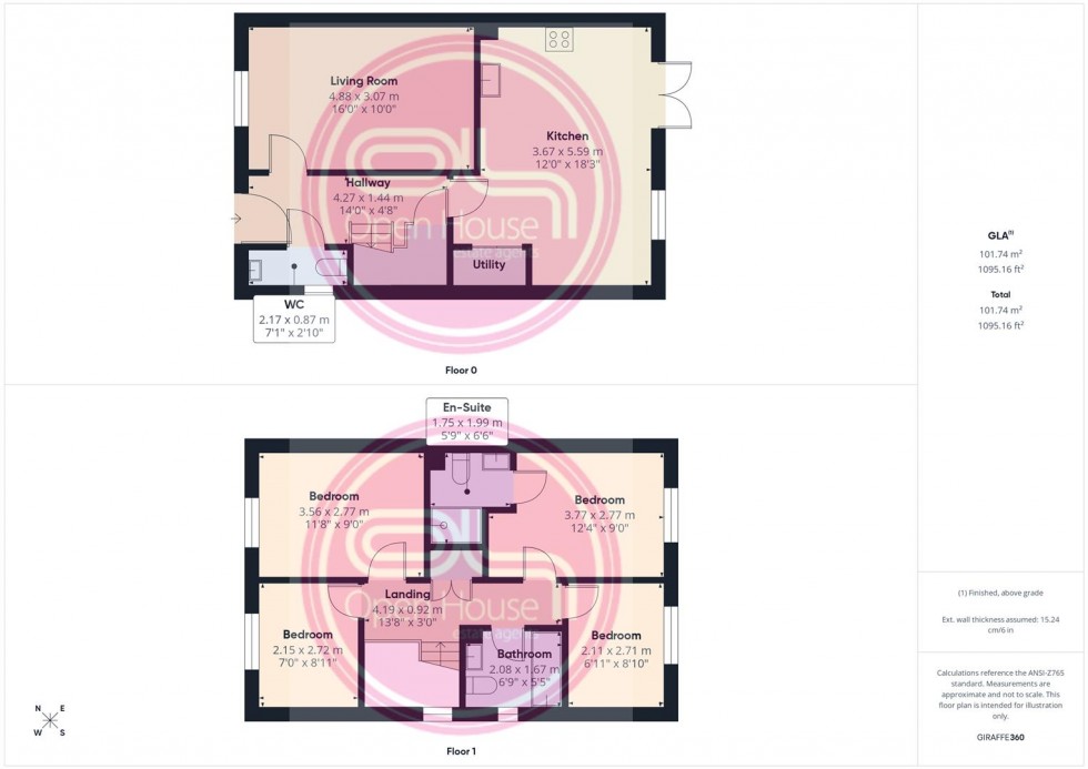 Floorplan for Galloway Road, Drakelow, Burton-On-Trent