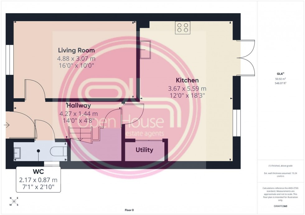 Floorplan for Galloway Road, Drakelow, Burton-On-Trent
