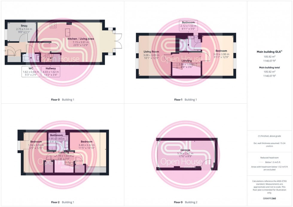 Floorplan for Hope Way, Church Gresley, Swadlincote