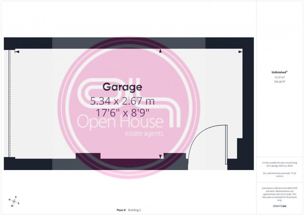 Floorplan for Hope Way, Church Gresley, Swadlincote