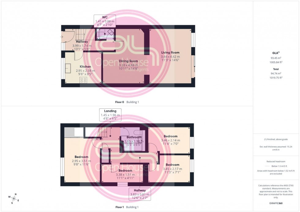 Floorplan for George Street, Church Gresley, Swadlincote