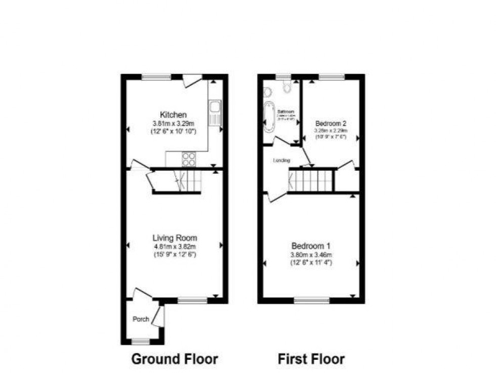 Floorplan for Astral View, Bradford