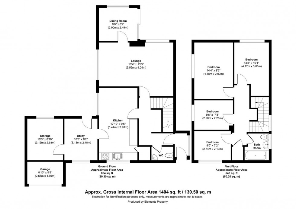 Floorplan for Hawkenbury, Harlow