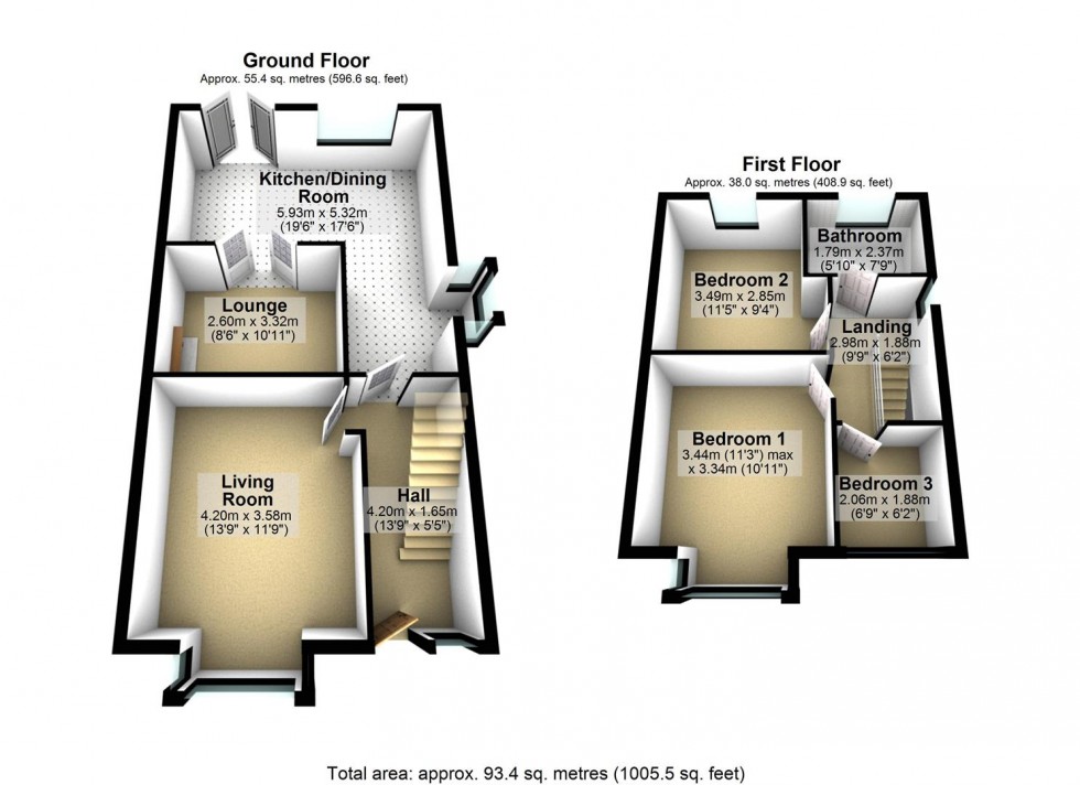 Floorplan for Broxton Avenue, Bolton