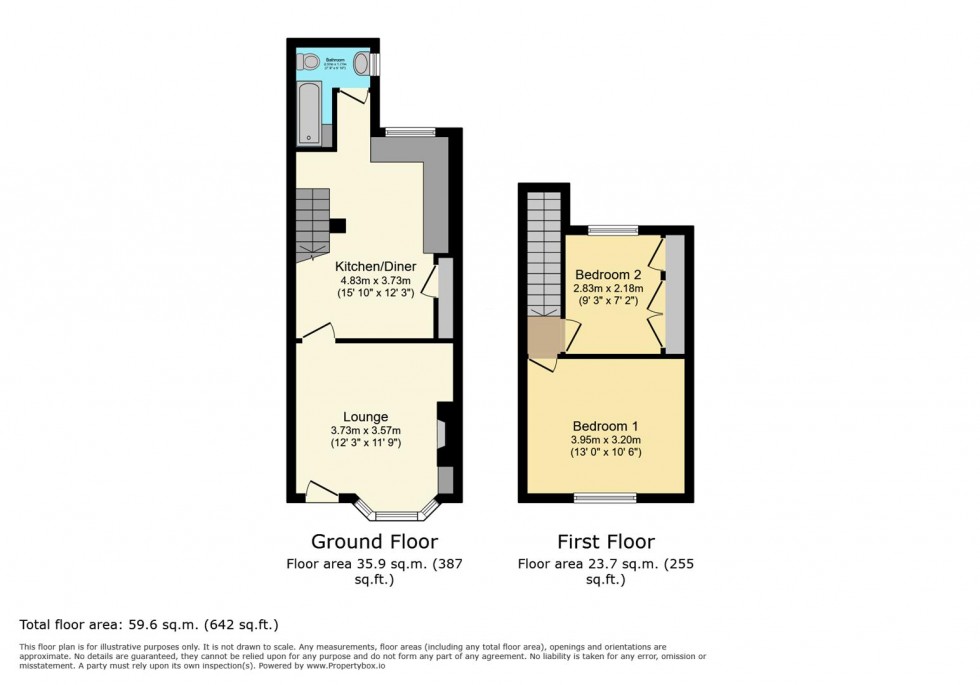 Floorplan for Regent Street, Church Gresley, Swadlincote