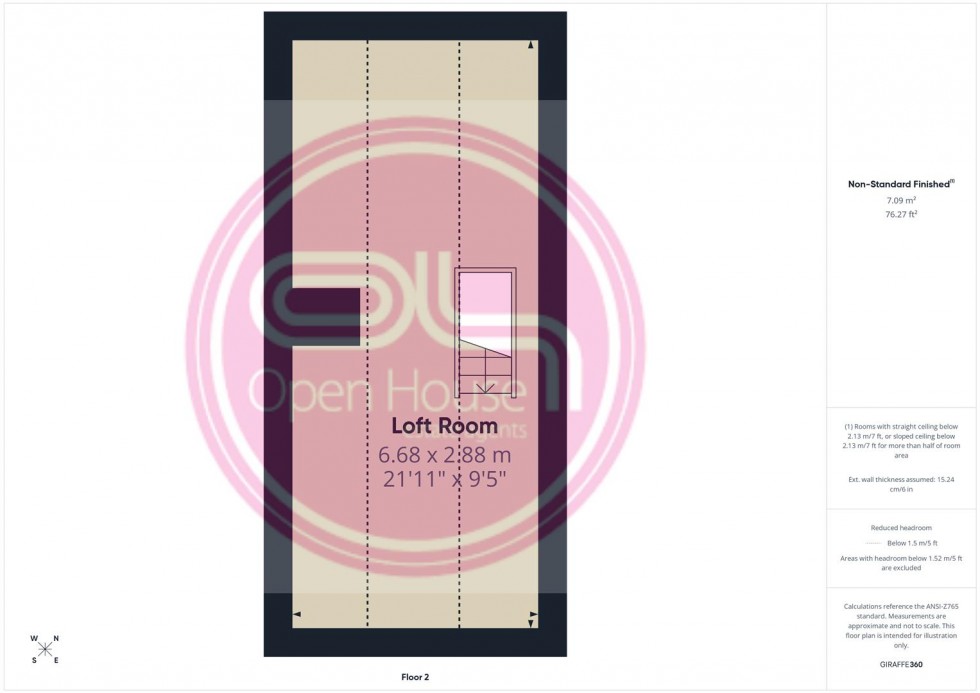 Floorplan for Manor Crescent, Burton-On-Trent