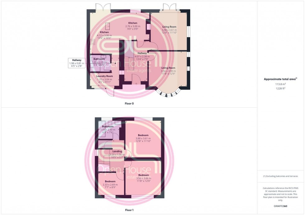 Floorplan for Craythorne Road, Stretton