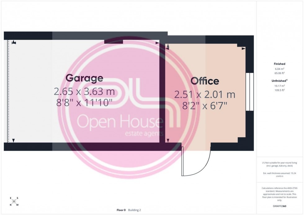 Floorplan for Oakway Drive, Woodville, Swadlincote