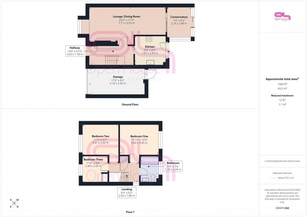 Floorplan for Steyning Avenue, Peacehaven