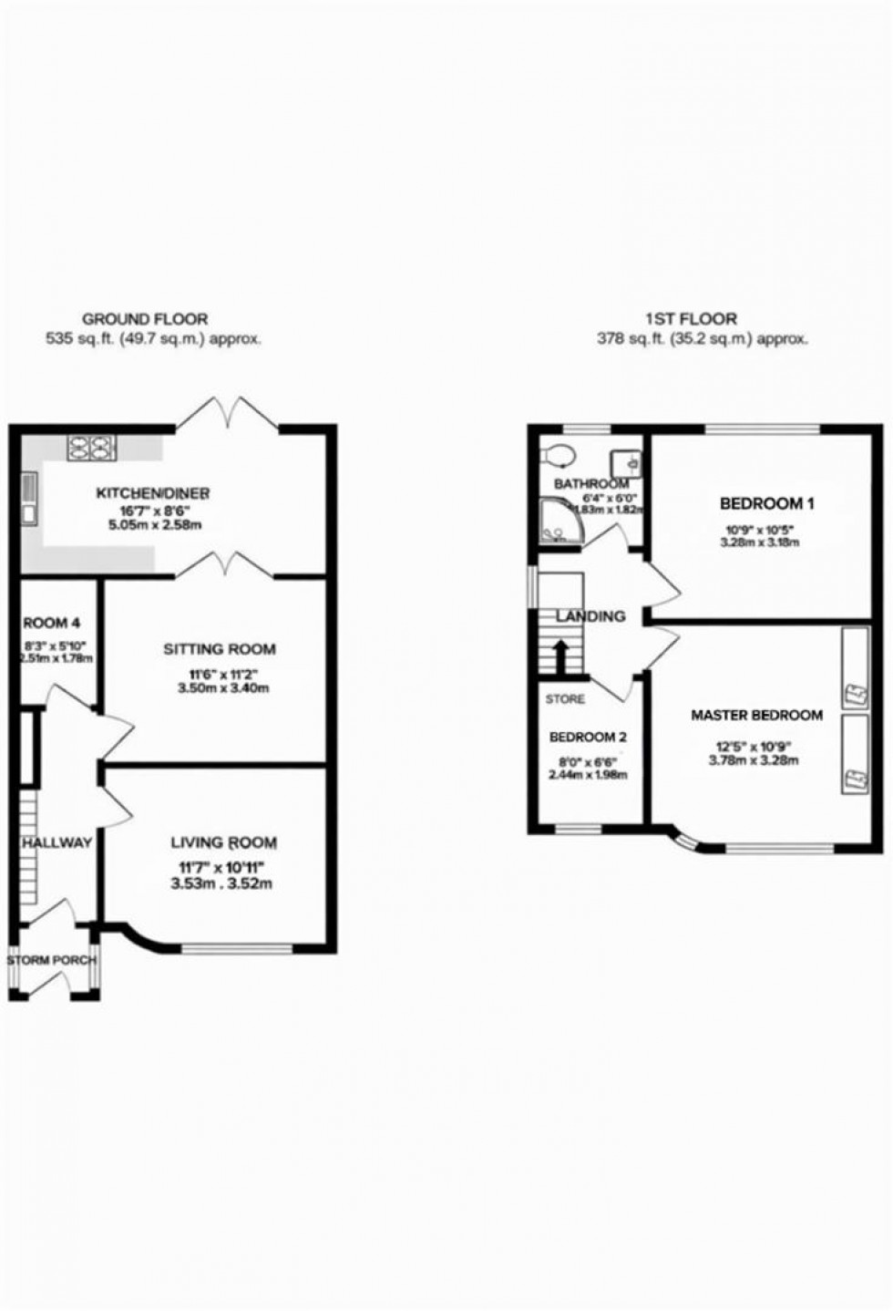 Floorplan for Birdhall Road, Cheadle Hulme, Cheadle