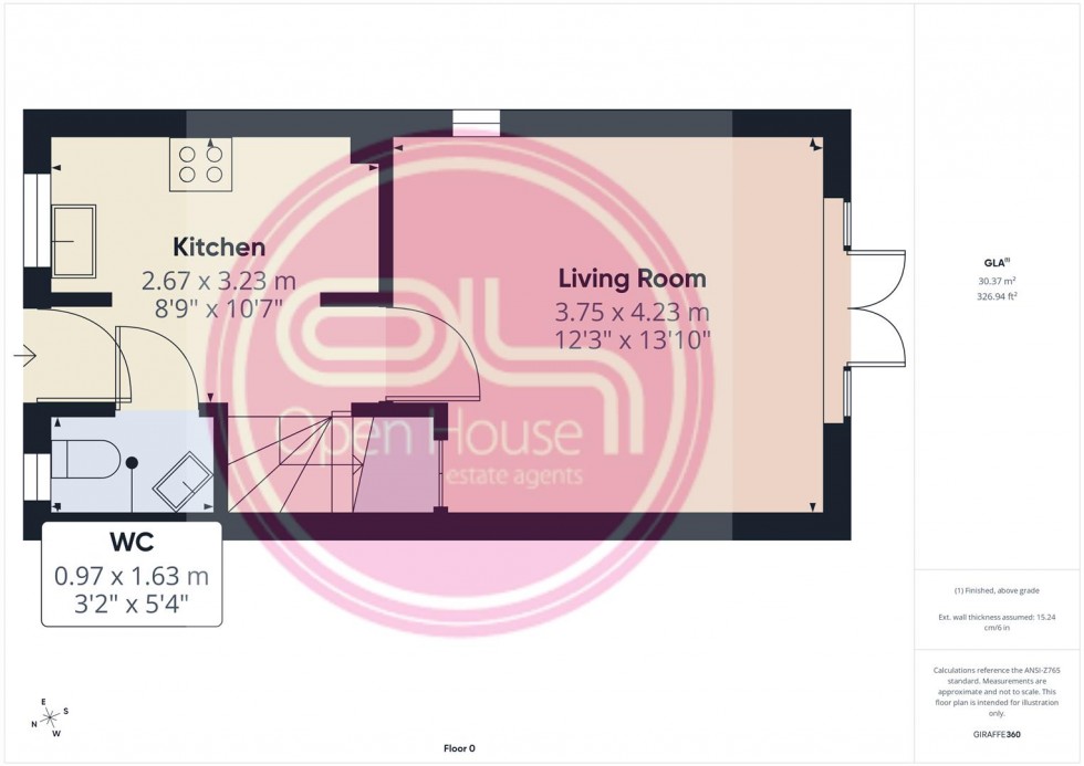 Floorplan for Frogmore Lane, Hatton, Derby
