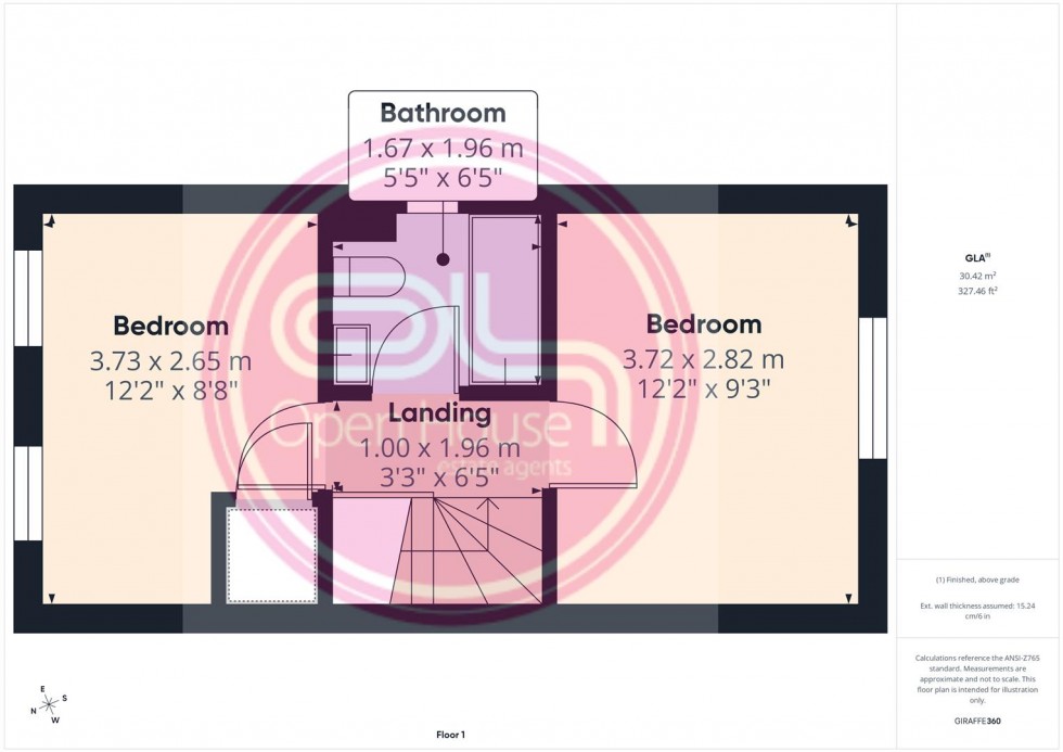 Floorplan for Frogmore Lane, Hatton, Derby