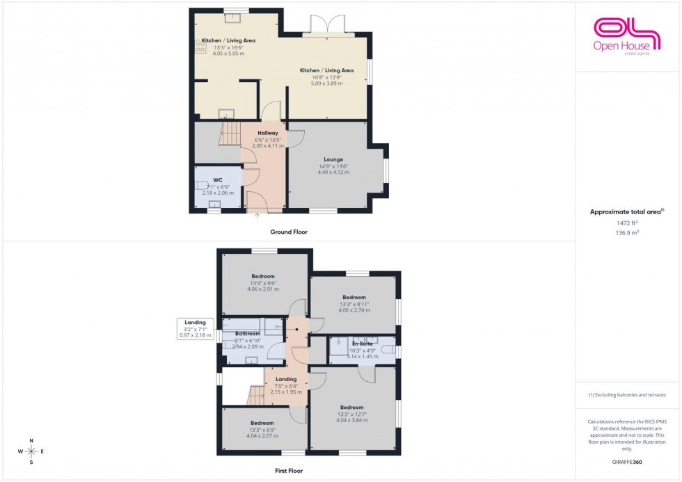 Floorplan for Sandon Road, Hopton, Stafford