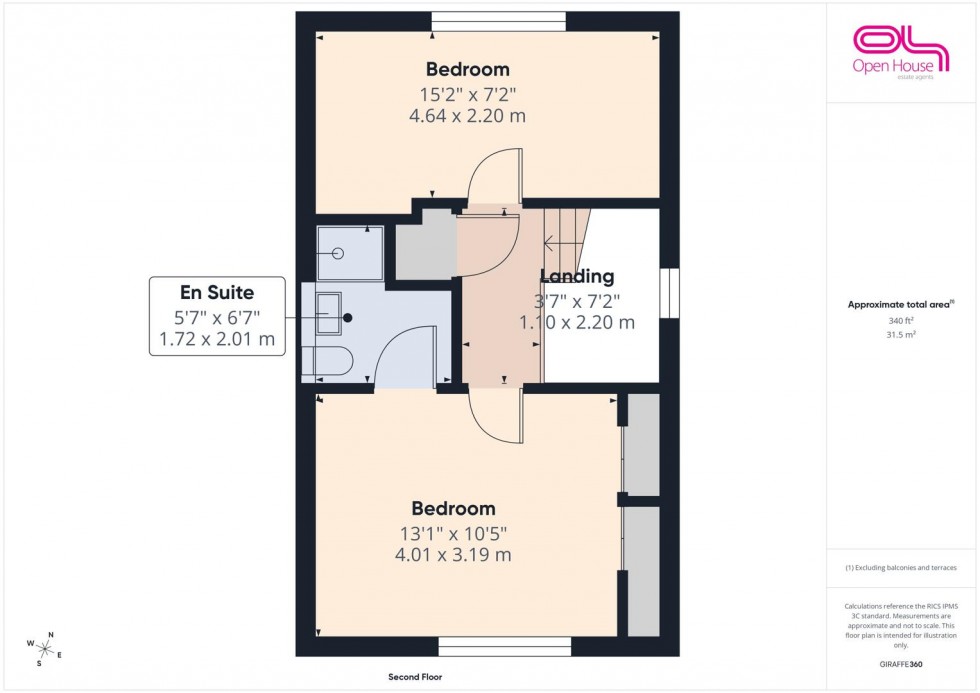 Floorplan for Bluebell Hollow, Stafford